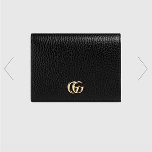 Gucci leather card case